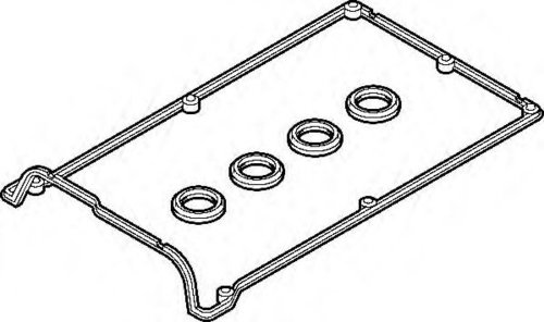 Set garnituri, Capac supape FIAT STILO (192) (2001 - 2010) ELRING 199.090 piesa NOUA