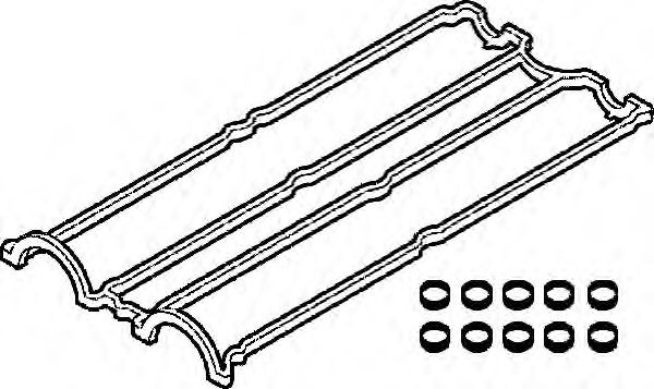 Set garnituri, Capac supape FORD FOCUS (DAW, DBW) (1998 - 2007) ELRING 389.060 piesa NOUA
