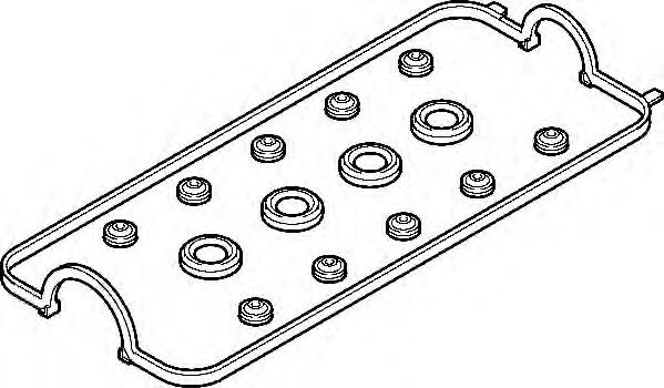 Set garnituri, Capac supape HONDA ACCORD VI Hatchback (CH) (1999 - 2002) ELRING 458.290 piesa NOUA
