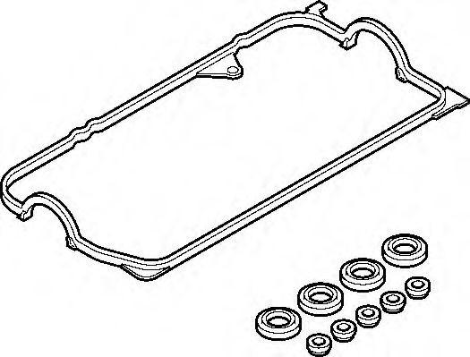 Set garnituri, Capac supape HONDA CIVIC VII Limuzina (ES) (2000 - 2006) ELRING 389.230 piesa NOUA