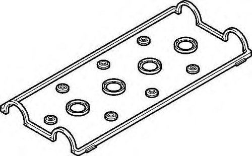 Set garnituri, Capac supape HONDA CR-V I (RD) (1995 - 2002) ELRING 388.240 piesa NOUA