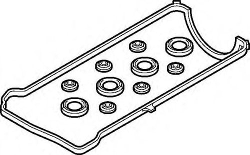 Set garnituri, Capac supape HONDA CR-V II (RD) (2001 - 2006) ELRING 458.310 piesa NOUA