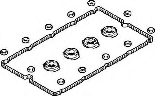 Set garnituri, Capac supape JAGUAR X-TYPE (CF1) (2001 - 2009) ELRING 389.080 piesa NOUA