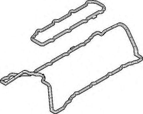 Set garnituri, Capac supape MERCEDES B-CLASS (W245) (2005 - 2011) ELRING 498.960 piesa NOUA