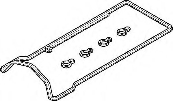 Set garnituri, Capac supape MERCEDES C-CLASS Combi (S202) (1996 - 2001) ELRING 133.670 piesa NOUA