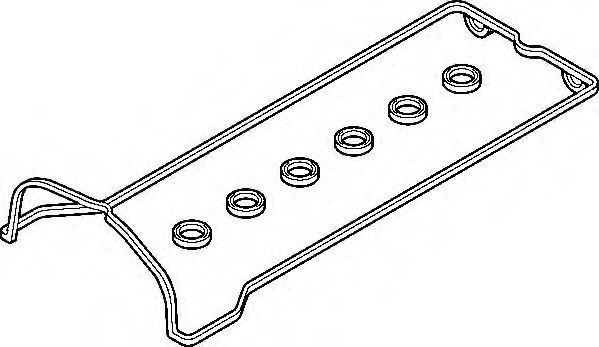 Set garnituri, Capac supape MERCEDES E-CLASS Combi (S124) (1993 - 1996) ELRING 915.114 piesa NOUA