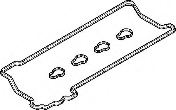 Set garnituri, Capac supape MERCEDES E-CLASS (W211) (2002 - 2009) ELRING 728.990 piesa NOUA