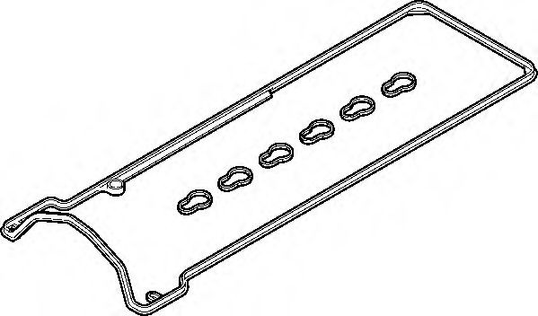 Set garnituri, Capac supape MERCEDES S-CLASS (W220) (1998 - 2005) ELRING 685.320 piesa NOUA