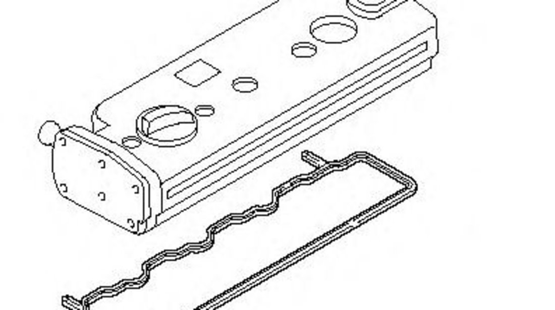 Set garnituri, Capac supape MERCEDES VARIO cabina cu motor (1996 - 2016) ELRING 075.540 piesa NOUA