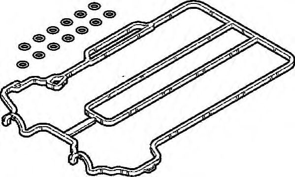 Set garnituri, Capac supape OPEL AGILA (A) (H00) (2000 - 2007) ELRING 392.470 piesa NOUA