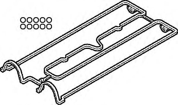 Set garnituri, Capac supape OPEL ASTRA H GTC (L08) (2005 - 2016) ELRING 058.880 piesa NOUA