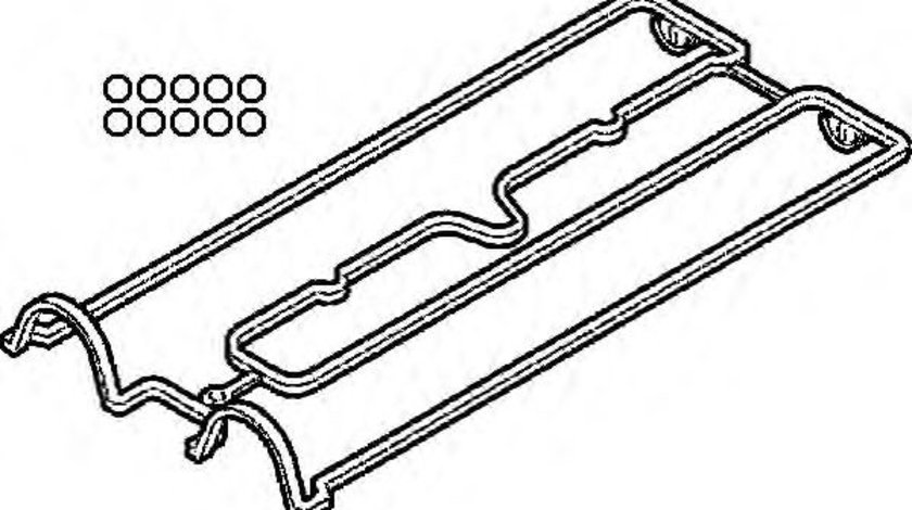 Set garnituri, Capac supape OPEL ASTRA H (L48) (2004 - 2016) ELRING 058.880 piesa NOUA