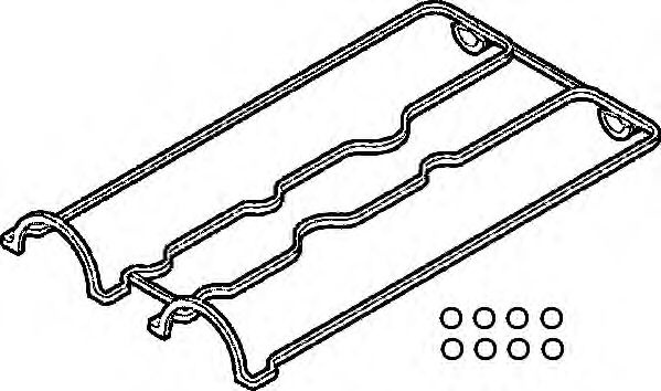 Set garnituri, Capac supape OPEL VECTRA C (2002 - 2016) ELRING 372.320 piesa NOUA