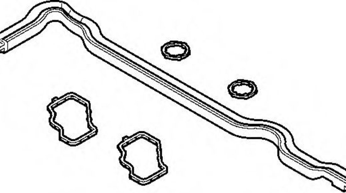 Set garnituri, Capac supape RENAULT LAGUNA II (BG0/1) (2001 - 2016) ELRING 720.620 piesa NOUA