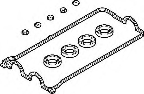 Set garnituri, Capac supape TOYOTA COROLLA Wagon (E11) (1997 - 2001) ELRING 389.310 piesa NOUA