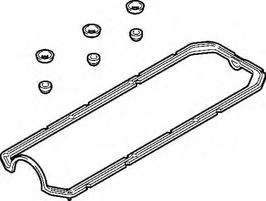 Set garnituri, Capac supape VW PASSAT (3A2, 35I) (1988 - 1997) ELRING 413.690 piesa NOUA