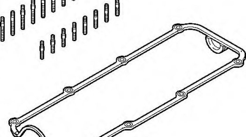 Set garnituri, Capac supape VW VENTO (1H2) (1991 - 1998) ELRING 457.200 piesa NOUA