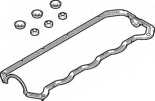 Set garnituri, Capac supape VW VENTO (1H2) (1991 - 1998) ELRING 470.280 piesa NOUA