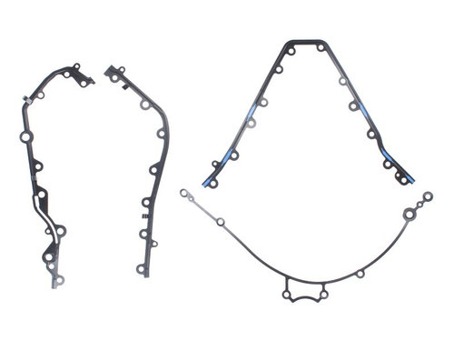 Set garnituri, carcasa distributie PORSCHE CAYENNE (9PA, 955) (2002 - 2010) ELRING 173.180 piesa NOU...