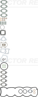 Set garnituri, chiulasa (023173311 VICTOR REINZ) MULTICAR,RENAULT TRUCKS