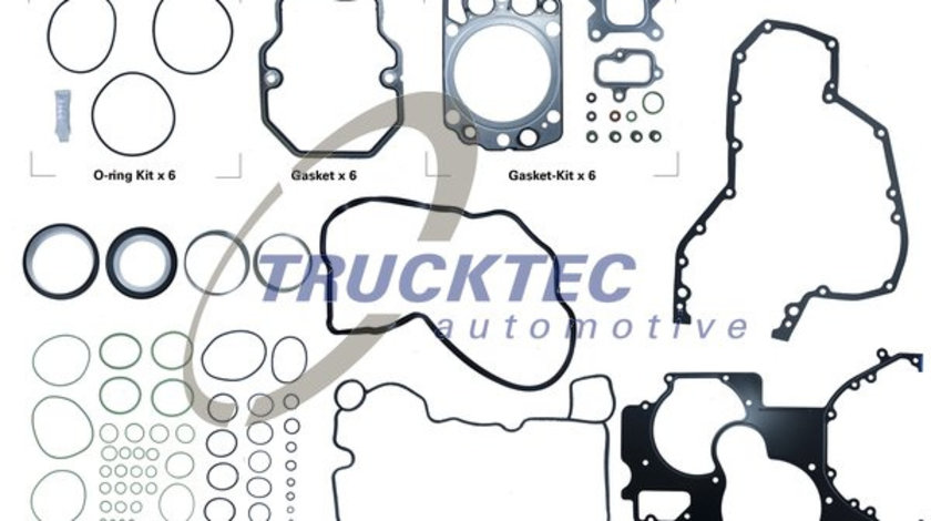 Set garnituri, chiulasa (0510031 TRUCKTEC) ERF,MAN,NEOPLAN