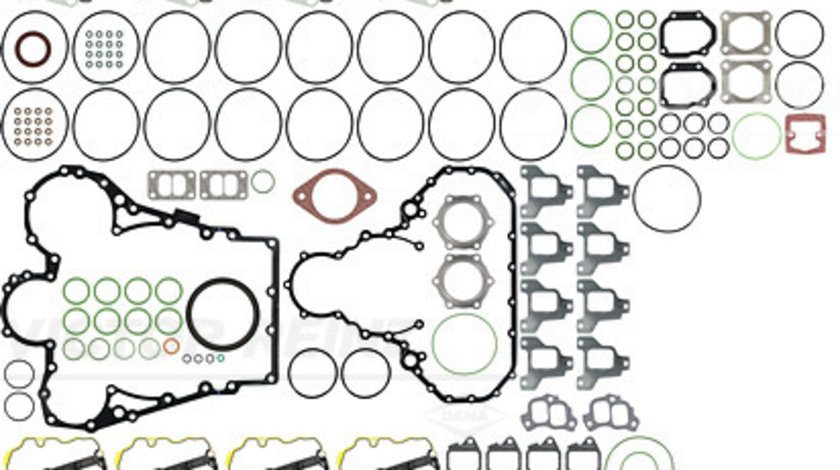 Set garnituri complet, motor (013749001 VICTOR REINZ) MAN