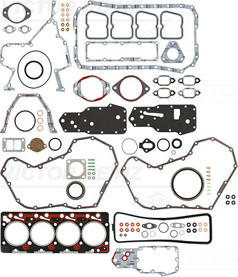 Set garnituri complet, motor (014145001 VICTOR REINZ) INTERNATIONAL HARV.,VW