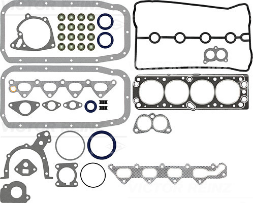 Set garnituri complet, motor (015330001 REI) DAEWOO