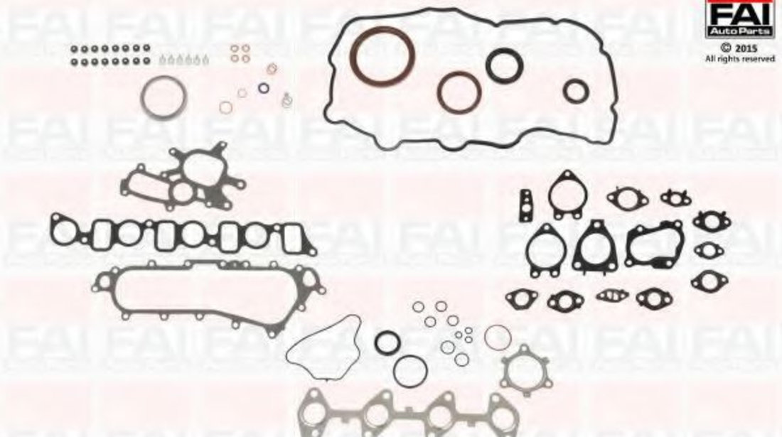 Set garnituri complet, motor TOYOTA LAND CRUISER 150 (KDJ15, GRJ15) (2009 - 2016) FAI AutoParts FS2124NH piesa NOUA