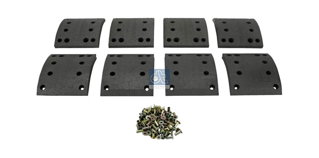 Set Garnituri De Frictiune, Frana Tambur Dt Mercedes-Benz 4.91135