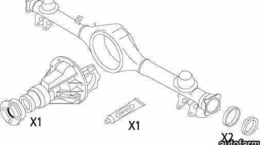 Set garnituri diferential SUZUKI VITARA ET TA CORTECO 19536214