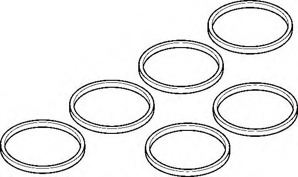 Set garnituri, galerie admisie BMW Seria 3 Cupe (E92) (2006 - 2013) ELRING 537.890 piesa NOUA