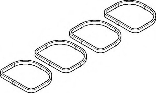 Set garnituri, galerie admisie BMW Seria 3 (E90) (2005 - 2011) ELRING 457.430 piesa NOUA