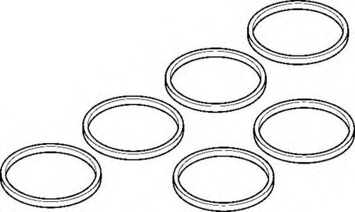 Set garnituri, galerie admisie BMW X1 (E84) (2009 - 2015) ELRING 537.890 piesa NOUA