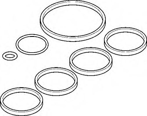 Set garnituri, galerie admisie FIAT 500 C (312) (2009 - 2016) ELRING 444.760 piesa NOUA