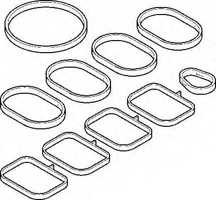 Set garnituri, galerie admisie FIAT STILO (192) (2001 - 2010) ELRING 689.940 piesa NOUA