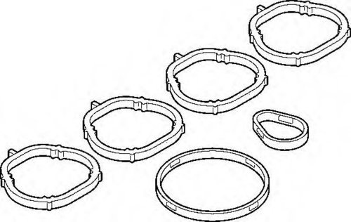 Set garnituri, galerie admisie FIAT STILO (192) (2001 - 2010) ELRING 375.490 piesa NOUA