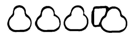 Set garnituri, galerie admisie OPEL ASTRA G Combi (F35) (1998 - 2009) VICTOR REINZ 11-34156-01 piesa...