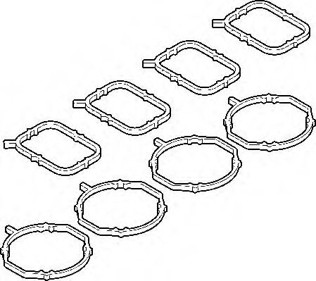 Set garnituri, galerie admisie VW JETTA III (1K2) (2005 - 2010) ELRING 297.580 piesa NOUA