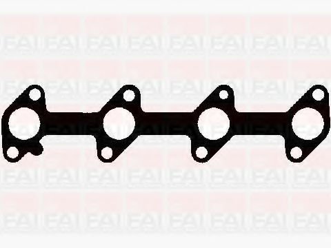 Set garnituri, galerie evacuare SUZUKI JIMNY (FJ) (1998 - 2016) FAI AutoParts EM1053 piesa NOUA