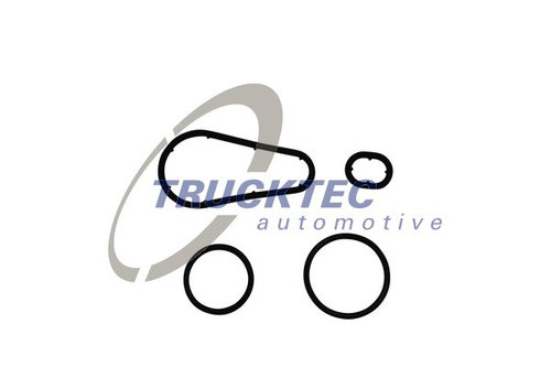 Set garnituri, radiator ulei (0218150 TRUCKTEC) MERCEDES-BENZ