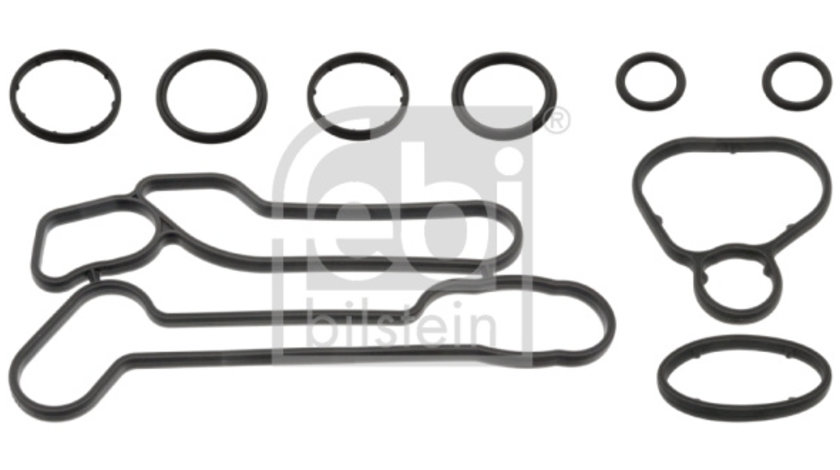 Set garnituri, radiator ulei (101405 FEBI BILSTEIN) ALFA ROMEO,CHEVROLET,FIAT,OPEL,SAAB,VAUXHALL