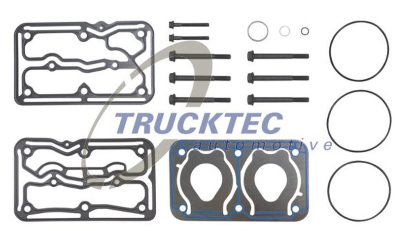 Set garnituri, ventil lamele (0115146 TRUCKTEC) MERCEDES-BENZ,SETRA