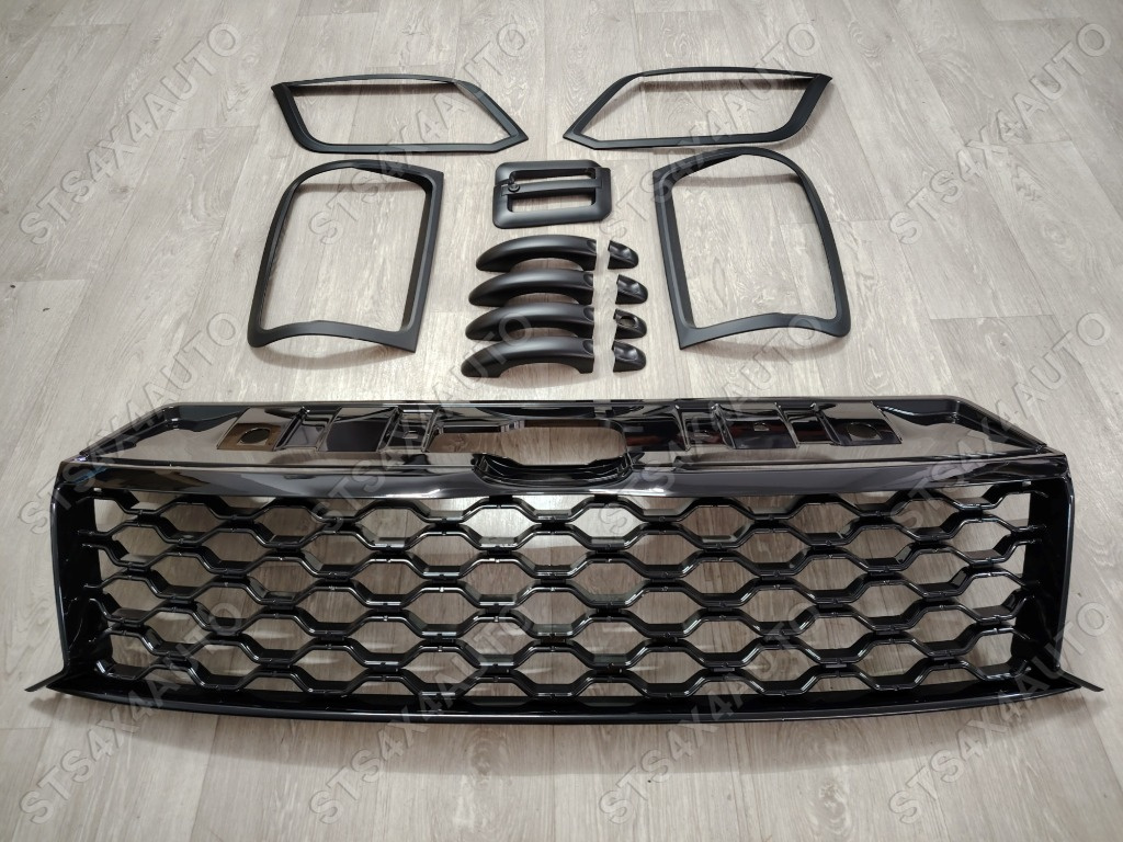 SET GRILA FATA SI ORNAMENT EXTERIOR PENT