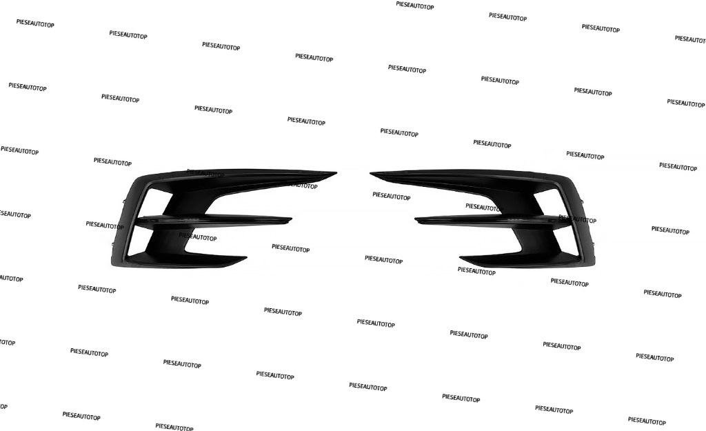 Set grila laterala bara fata Renault Megane 4 2019- NOUA 261529100R (NEGRU)