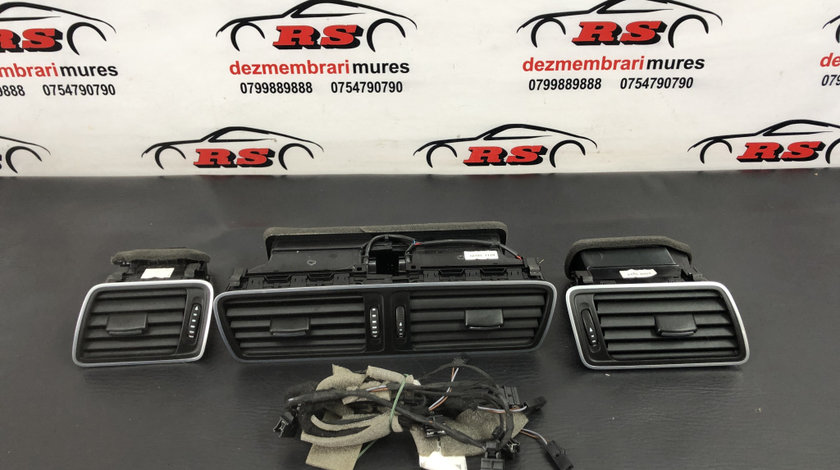 Set Grile aer bord VW Golf 6 GTD 2.0tdi, 170cp sedan 2013 (cod intern: 209860)