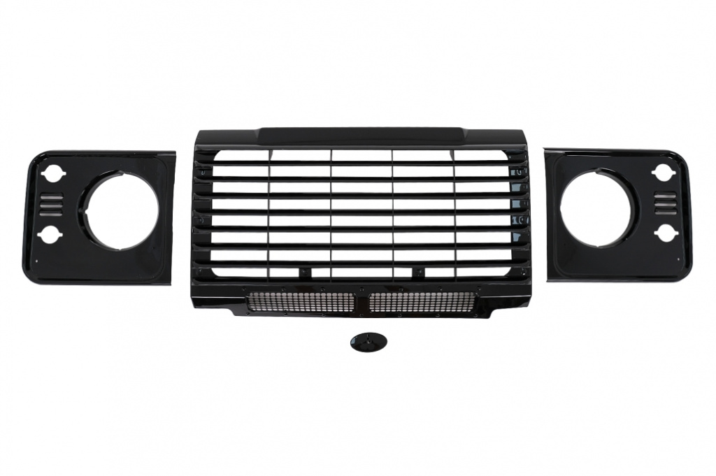 Set Grile Compatibil Cu Land Rover Defender L316 1990-2016 Negru Lucios FGLRDFB