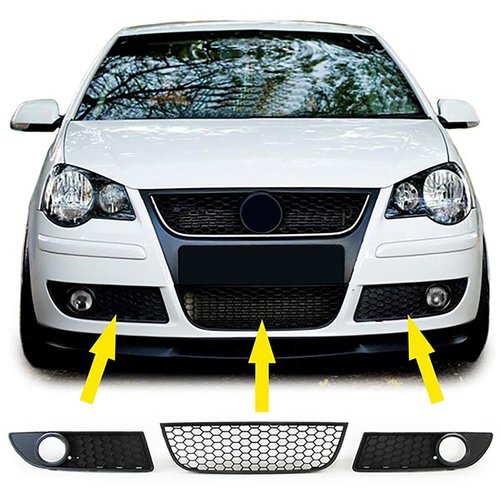 Set Grile in bara standard VW Polo 9N3 (2005-09)