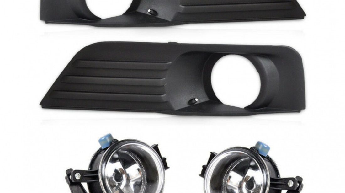 Set Grile + Proiectoare Ceata Am Ford Focus 2 2004-2008 1337347 + 1337349 + 1481005 + 1481007