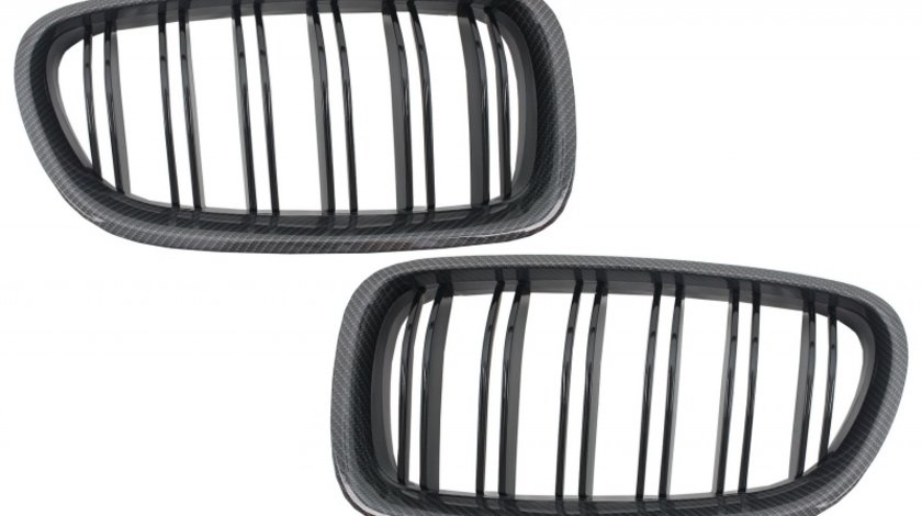 Set grile radiator (nari) carbon model M BMW Seria 5 F10.